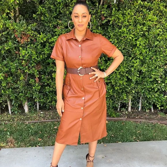 Zara faux leather dress - Picture 4 of 14